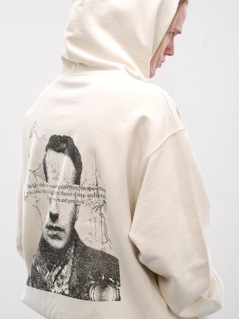 Bone Bataille Graphic Oversized Hoodie (LKSS26-BATAILLE-BONE)