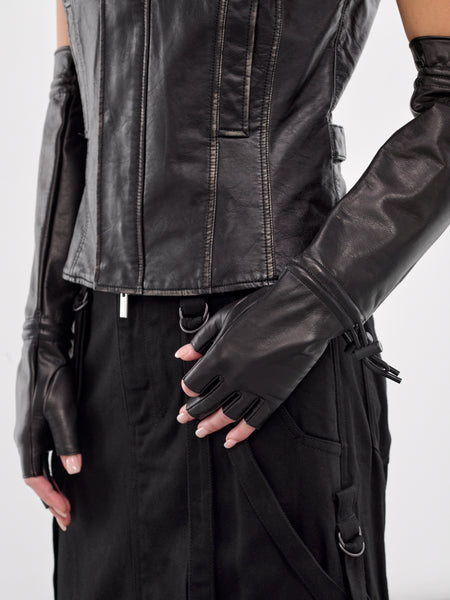 新品】25AW AURALEE CALF LEATHER GLOVES AURALEE Calf Leather Gloves