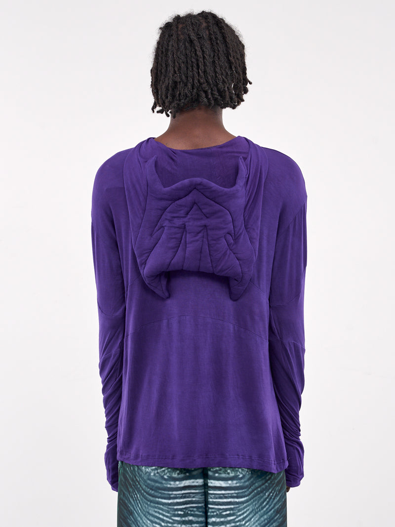 M-Skin Hooded Top (M-LSTS-M-SKIN-VIOLET)