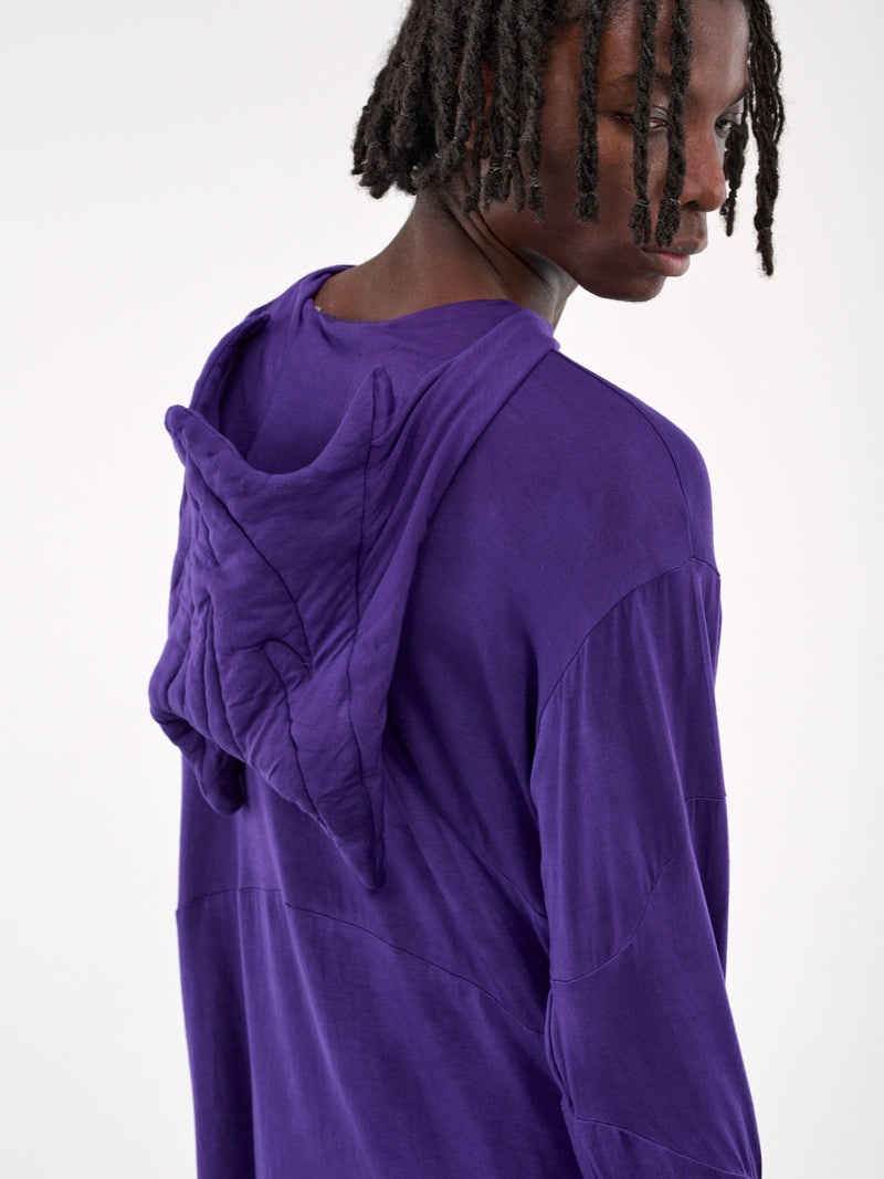 M-Skin Hooded Top (M-LSTS-M-SKIN-VIOLET)