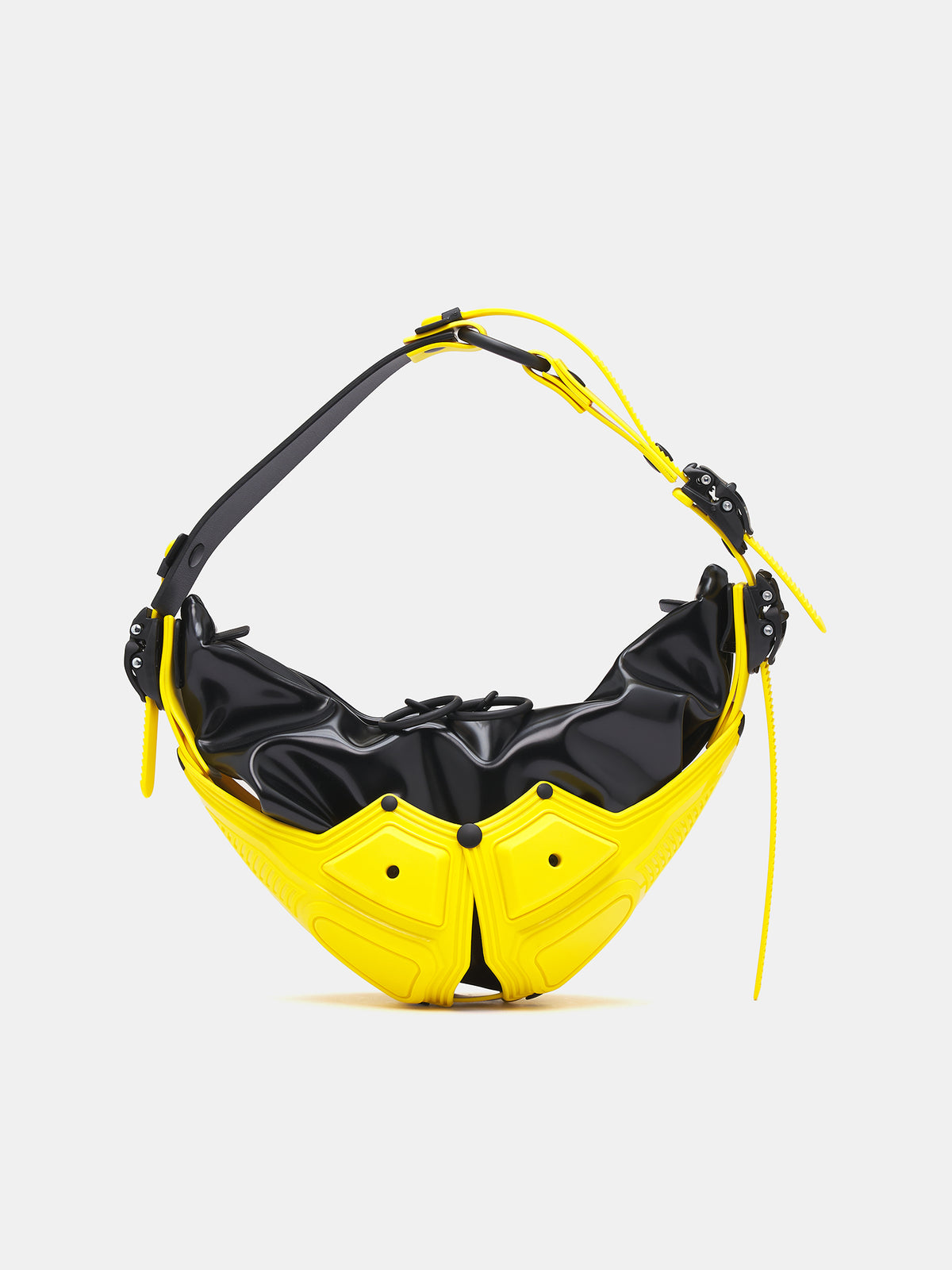 Object M00 Gondoletta Handbag (M00YEBKPV00-YELLOW-BLACK)