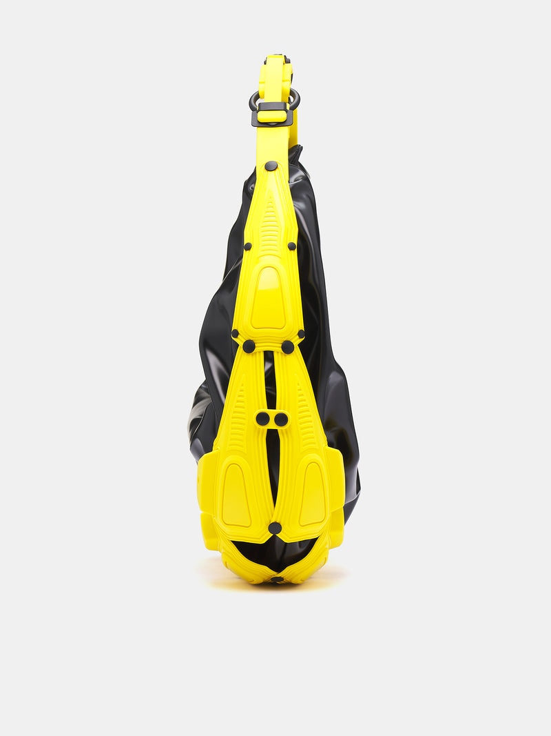 Object M03 Half Moon Bag (M03YEBKPV00-YELLOW-BLACK)