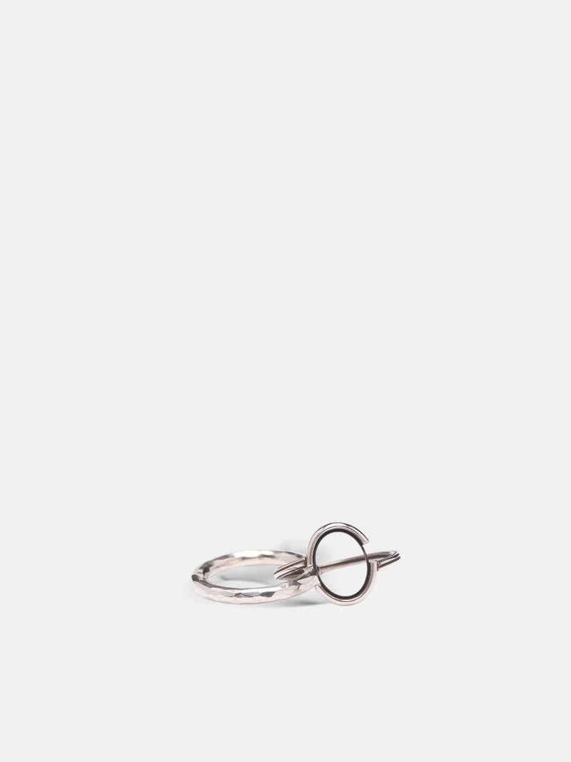 Silver Connected Unity Ring (M1261-SILVER)