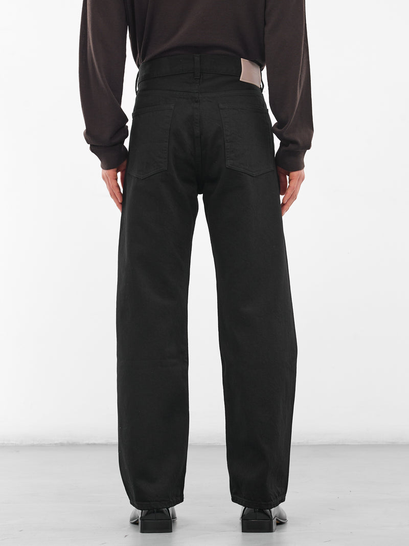 Black Selvedge Third Cut Jeans (M2255TCB-BLACK-SELVEDGE)