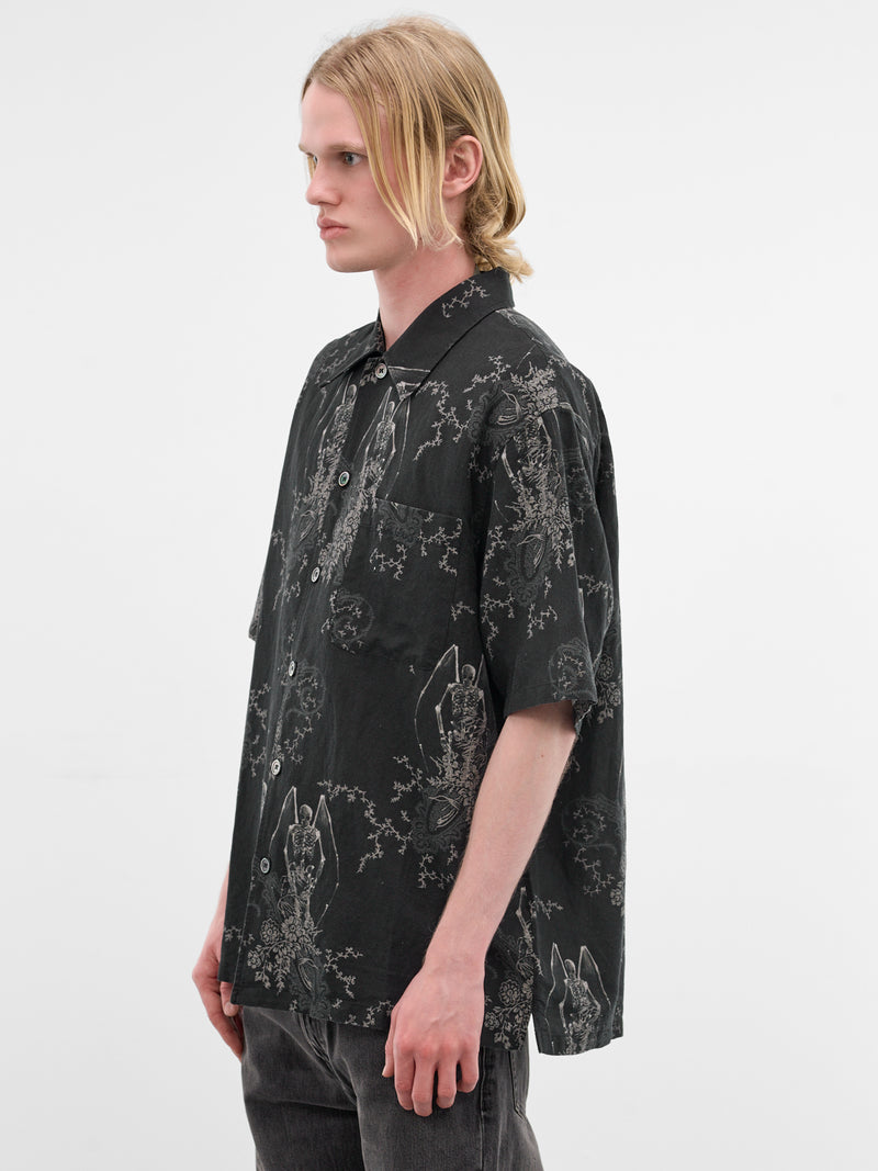Death Paisley Linen Every Shirt (M2262EDP-DEATH-PAISLEY-PRINT)