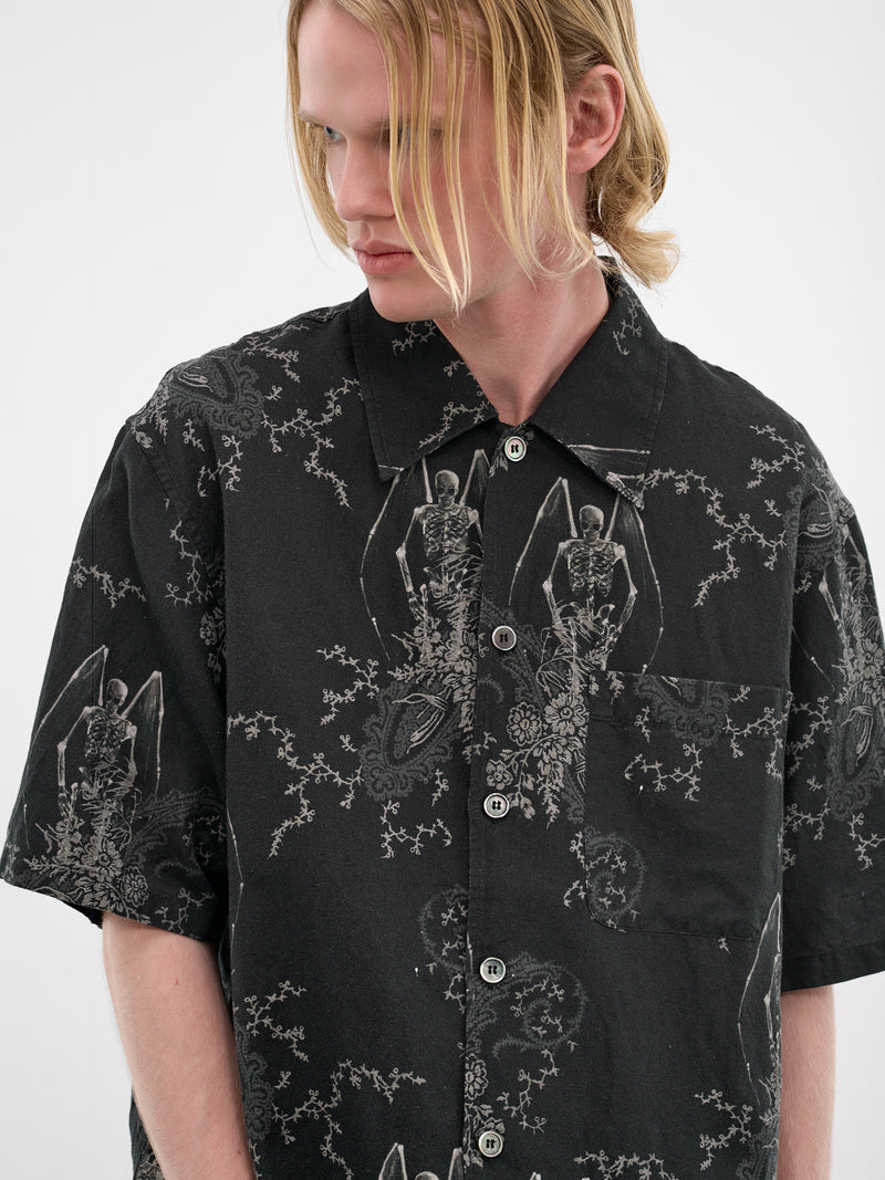 Death Paisley Linen Every Shirt (M2262EDP-DEATH-PAISLEY-PRINT)