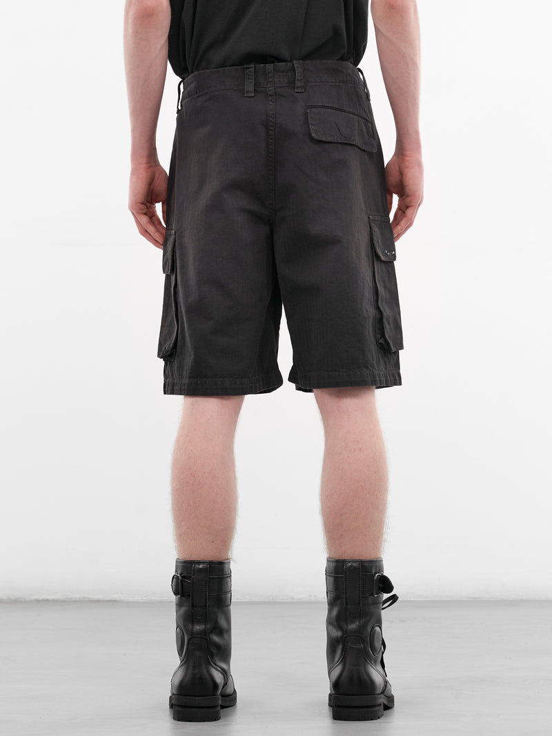 Vintage Finished Herringbone Mount Shorts (M2264MSJH-NEBULA-WASH-JUNGLE-H)