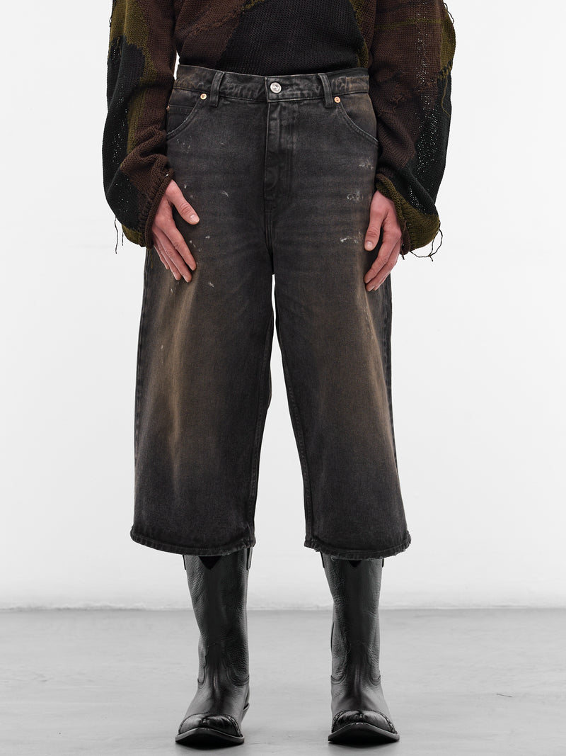 Nebula Wash Capri Cut Jeans (M2265CN-NEBULLA-WASH)