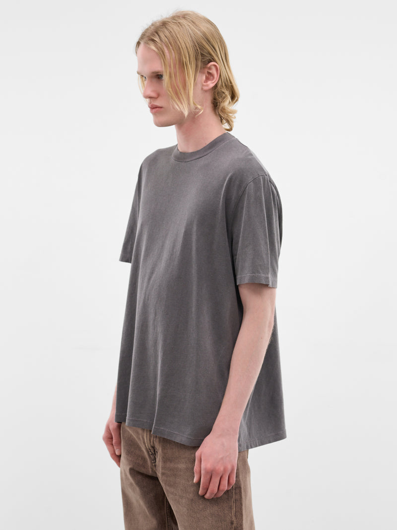 Worn Graphite Cotton Boxy Tee (M2266BWG-WORN-GRAPHITE)