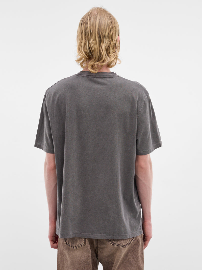 Worn Graphite Cotton Boxy Tee (M2266BWG-WORN-GRAPHITE)