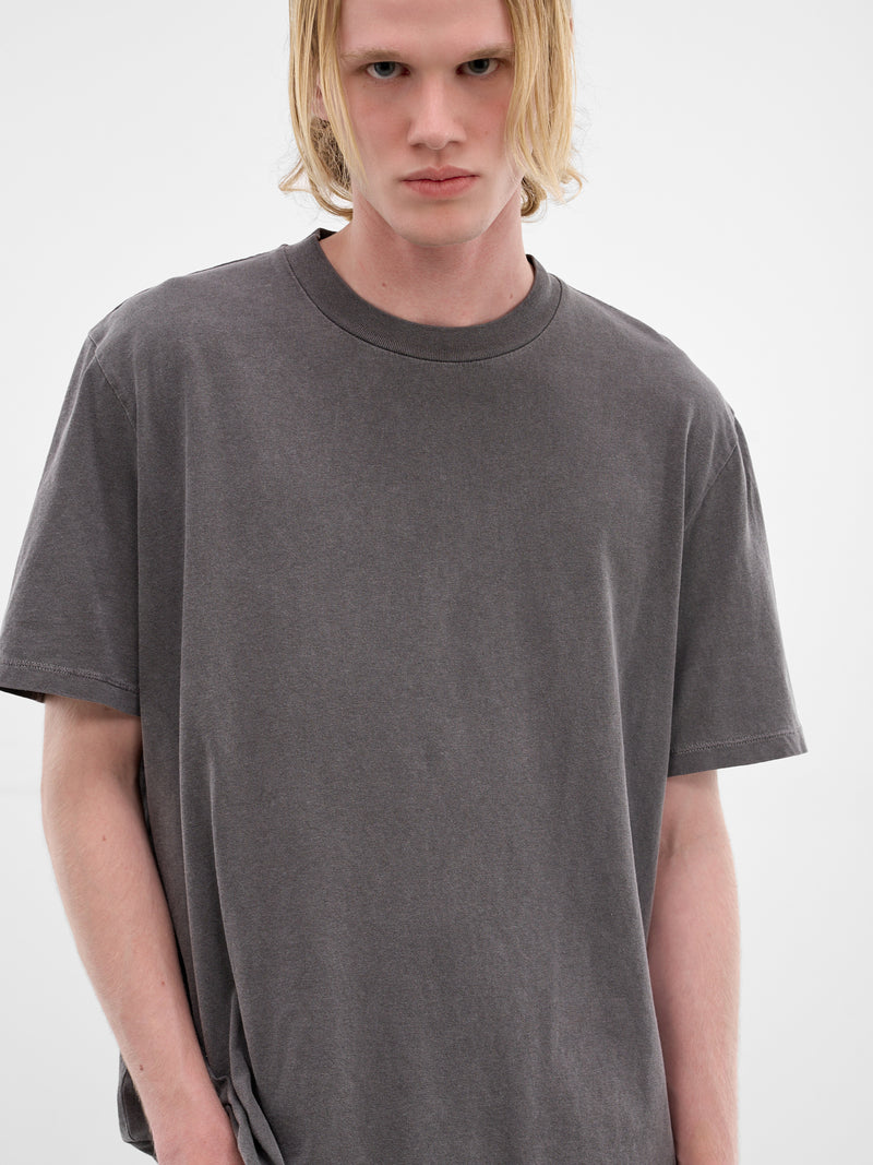 Worn Graphite Cotton Boxy Tee (M2266BWG-WORN-GRAPHITE)