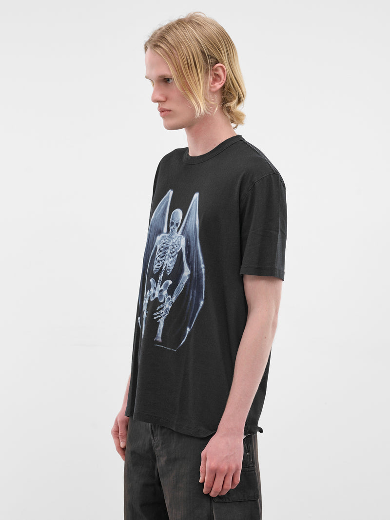 Boxy Fallen Angel Graphic Tee (M2266NF-FALLEN-ANGEL-PRINT)