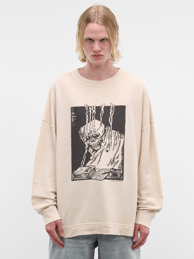 Angry Fan Mail Graphic Sweatshirt (M2266SA-ANGRY-FAN-MAIL-PRINT)