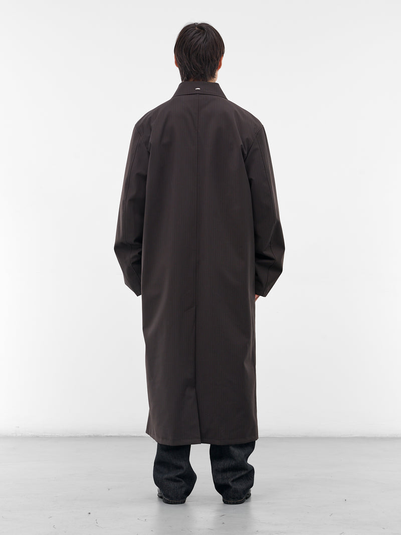 Churchill Stripe Long Oversized Coat (M4251CC-CHURCHILL-STRIPE)