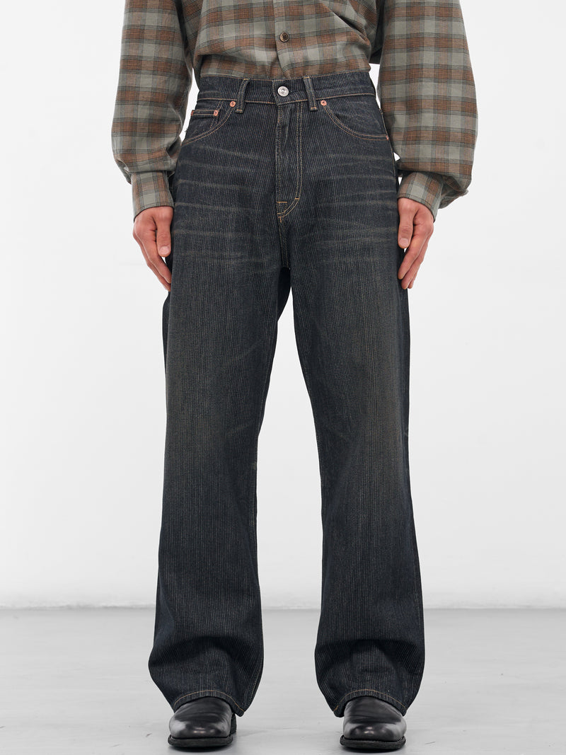 Third Cut Denim Wide Jeans (M4255TC-CLAY-TINT)