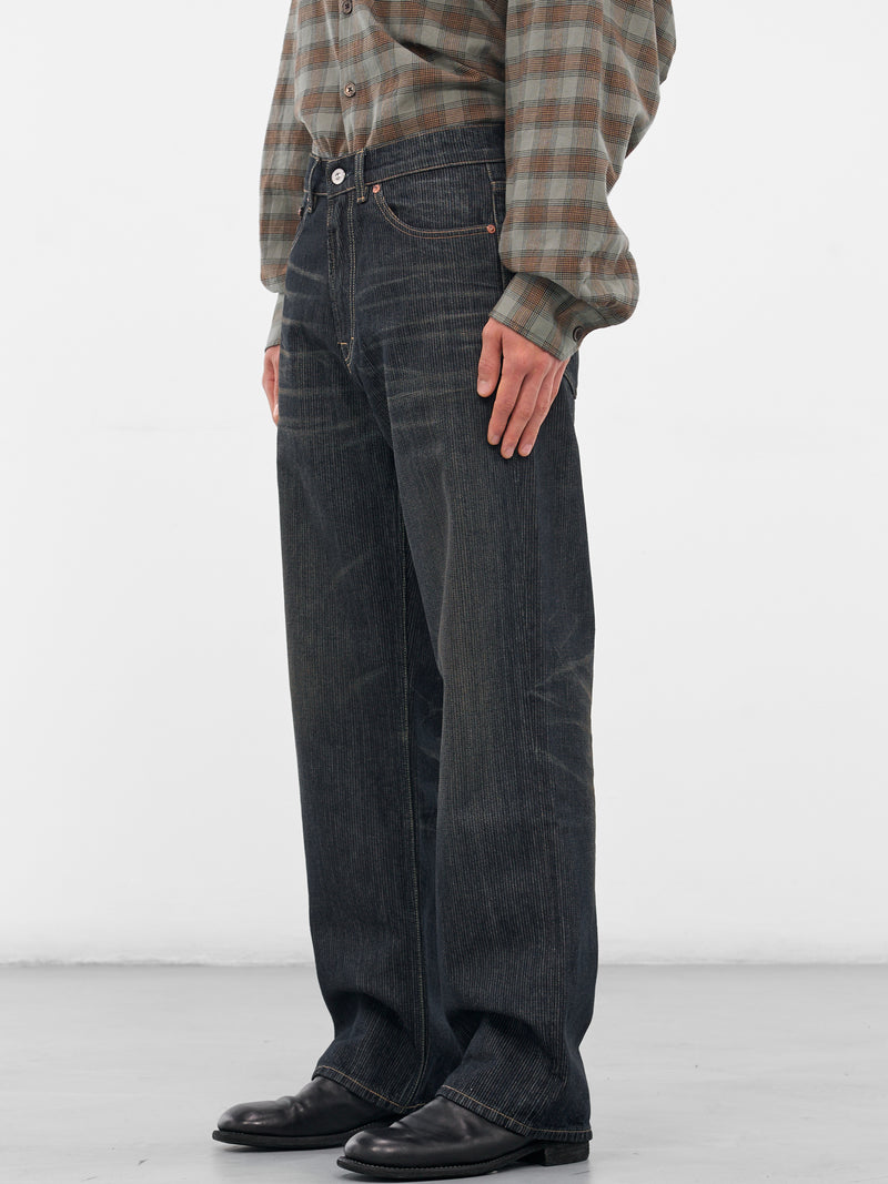 Third Cut Denim Wide Jeans (M4255TC-CLAY-TINT)
