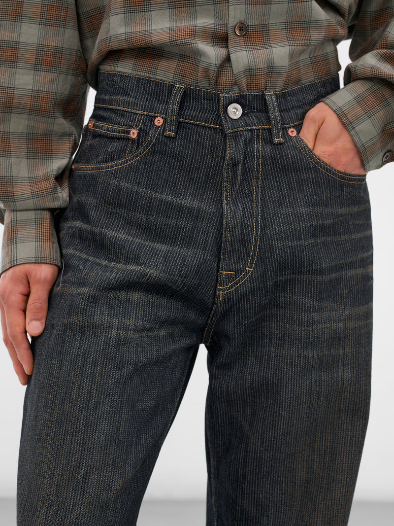 Third Cut Denim Wide Jeans (M4255TC-CLAY-TINT)