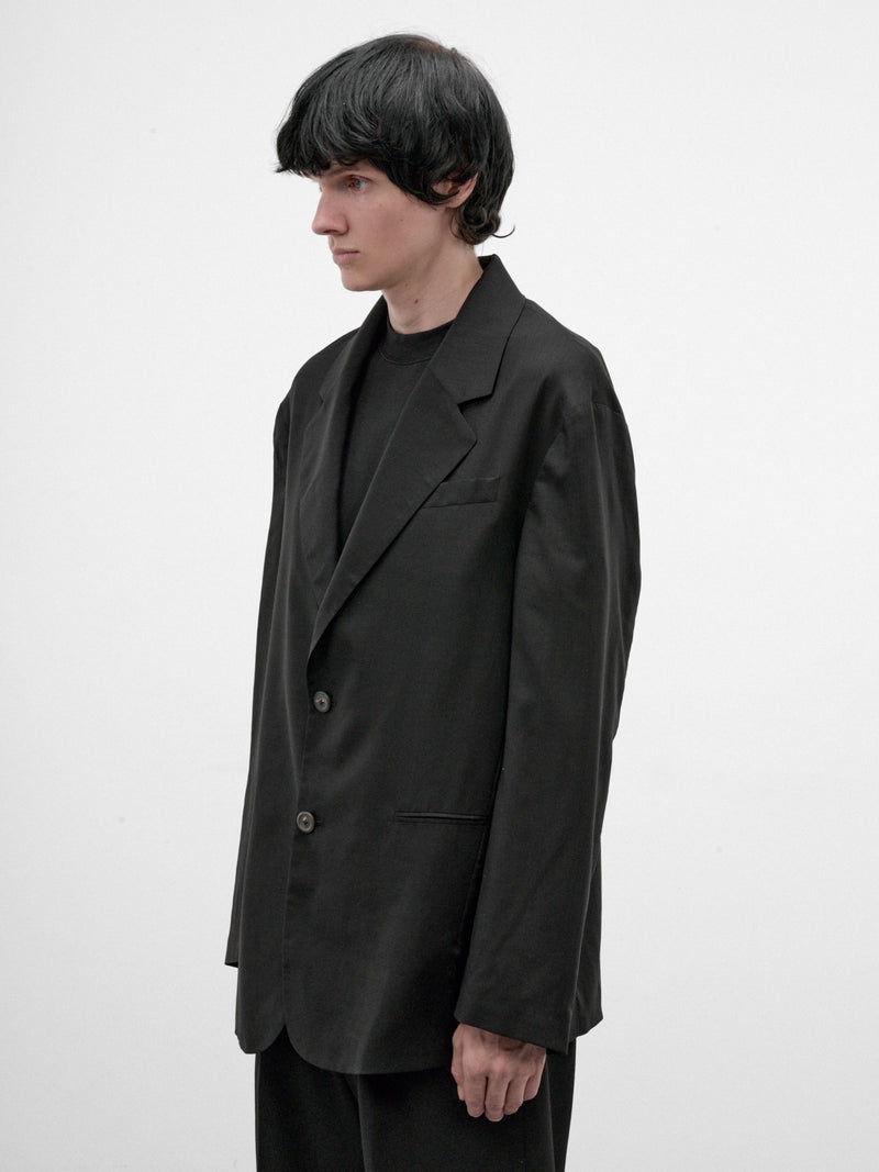 Black Wool Industry Blazer (M4260IVB-VOID-BLACK)