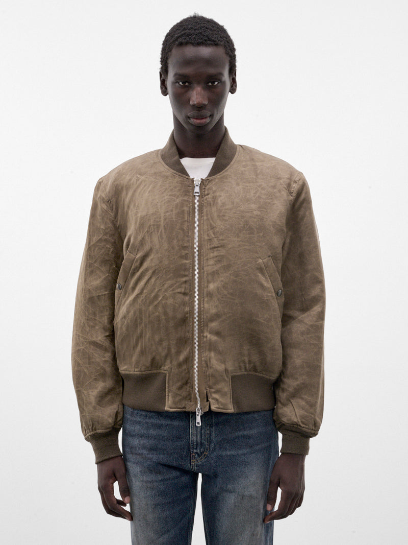 Marsh Khaki Wax Dipped Bomber (M4268MMK-MARSH-KHAKI-WAX-DIPPE)