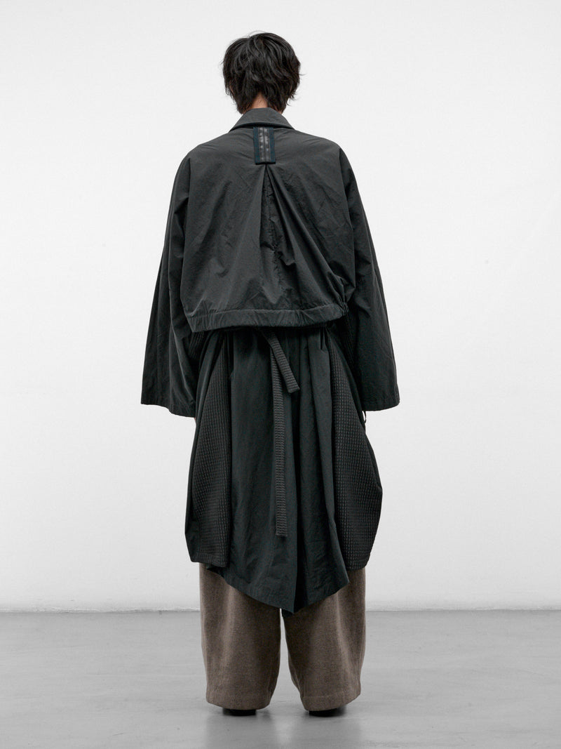 Grink Nylon-Cotton Mackay Coat (MACKAY-CRAXI-GRINK-GREY)