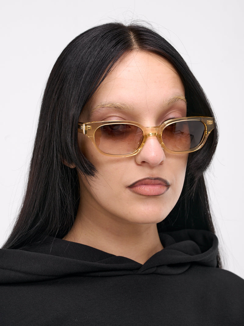 Magda Butrym Sunglasses (MAGDA22C3SUN-YELLOW-SILVER-BRO)