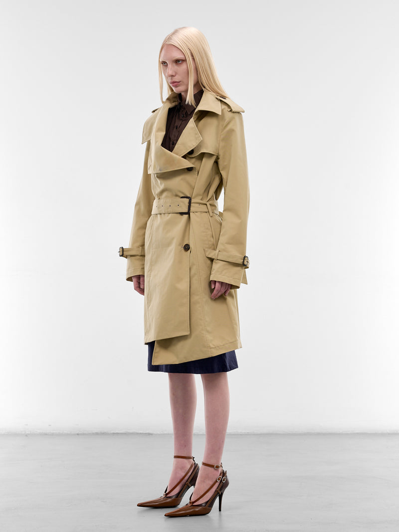 JULIE KEGELS Margret Trench Coat | H.Lorenzo - side