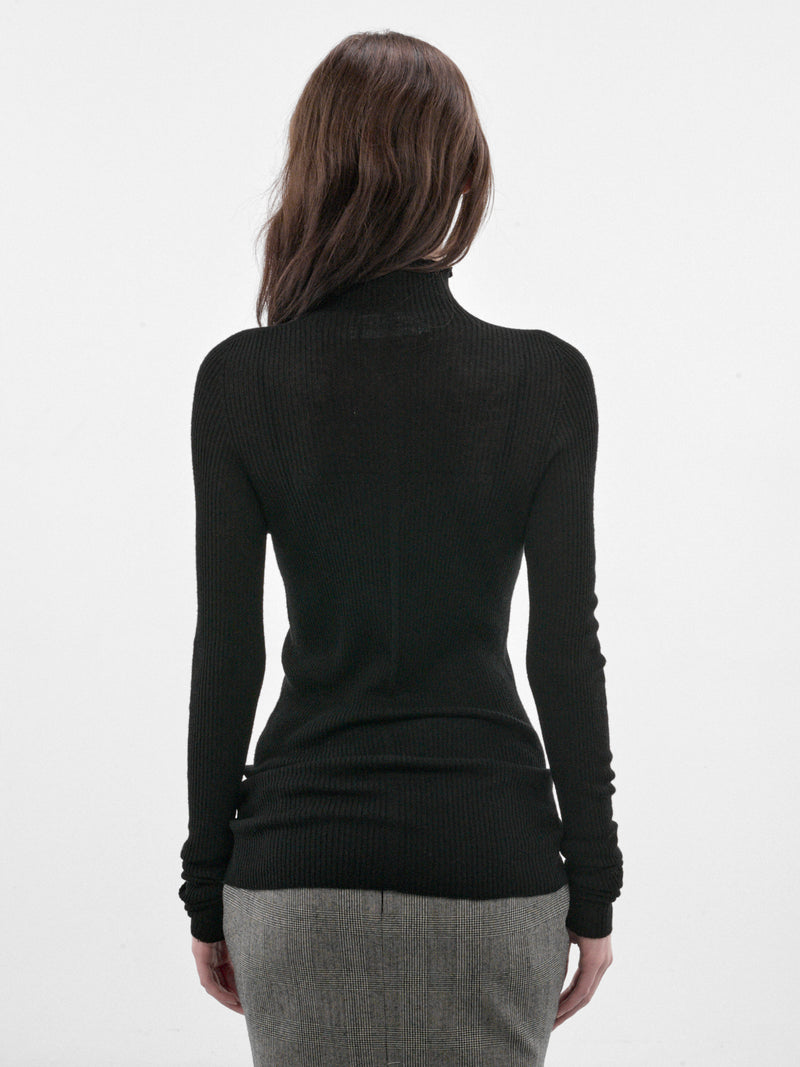 Forever Black Wool Sweater (MAT01N003-SCLERA-BLACK)