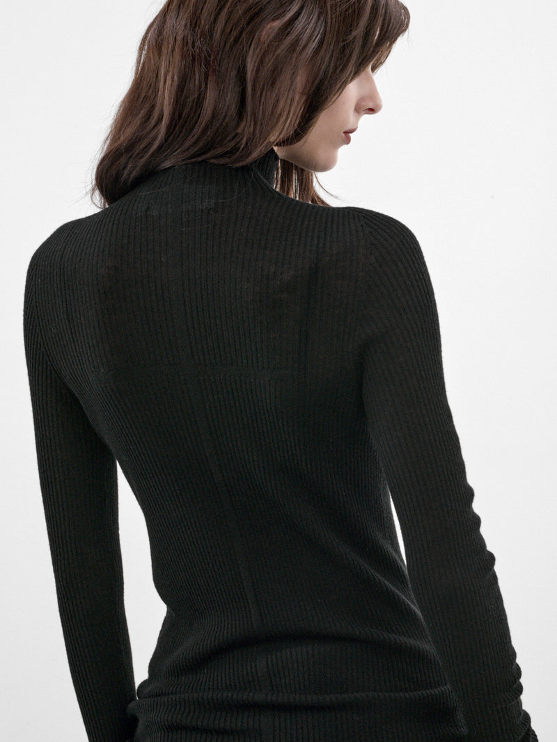 Forever Black Wool Sweater (MAT01N003-SCLERA-BLACK)