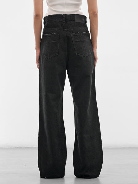 Black Denim MX Wide Jeans (MAT01P003-SECLERA-BLACK)