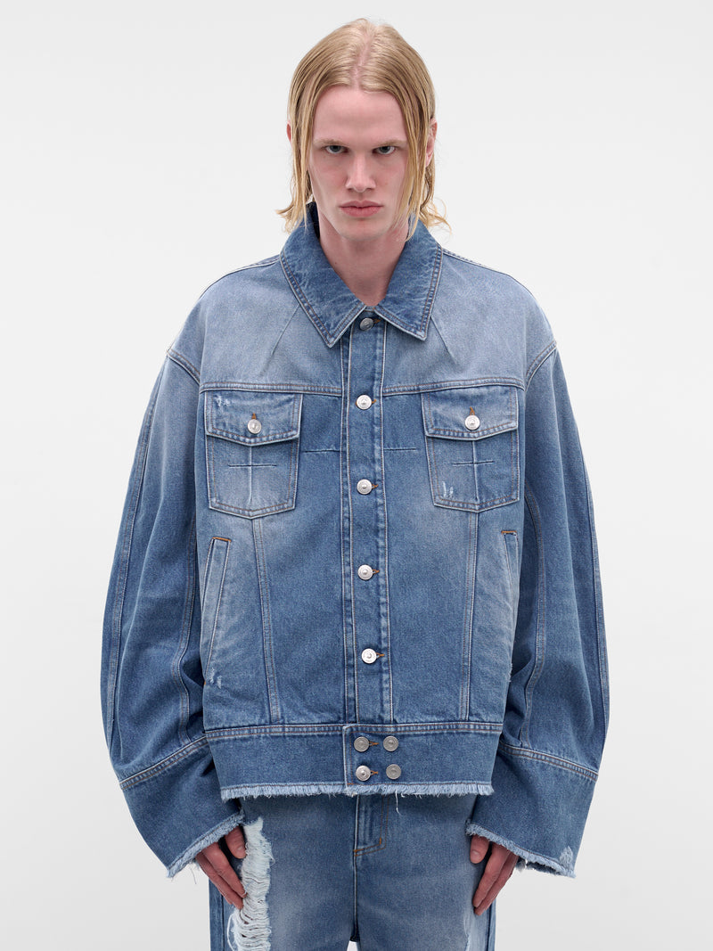 Blue Pierre M. Denim Jacket (MAT02J004-BLUE)