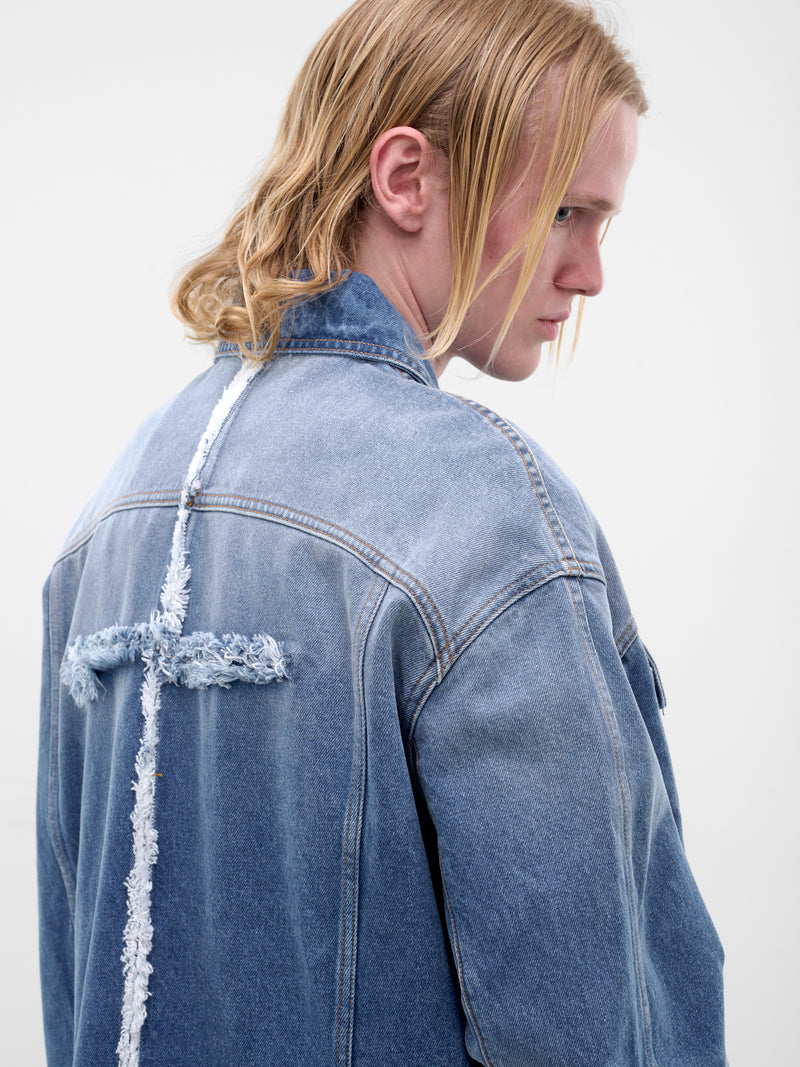 Blue Pierre M. Denim Jacket (MAT02J004-BLUE)