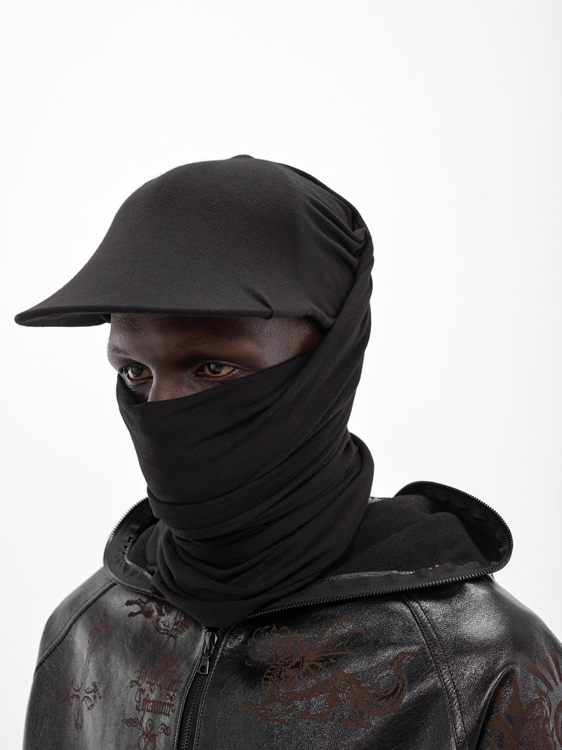 Black Layered Balaclava Cap (MBS3-ACC-CPWRP-BLACK)