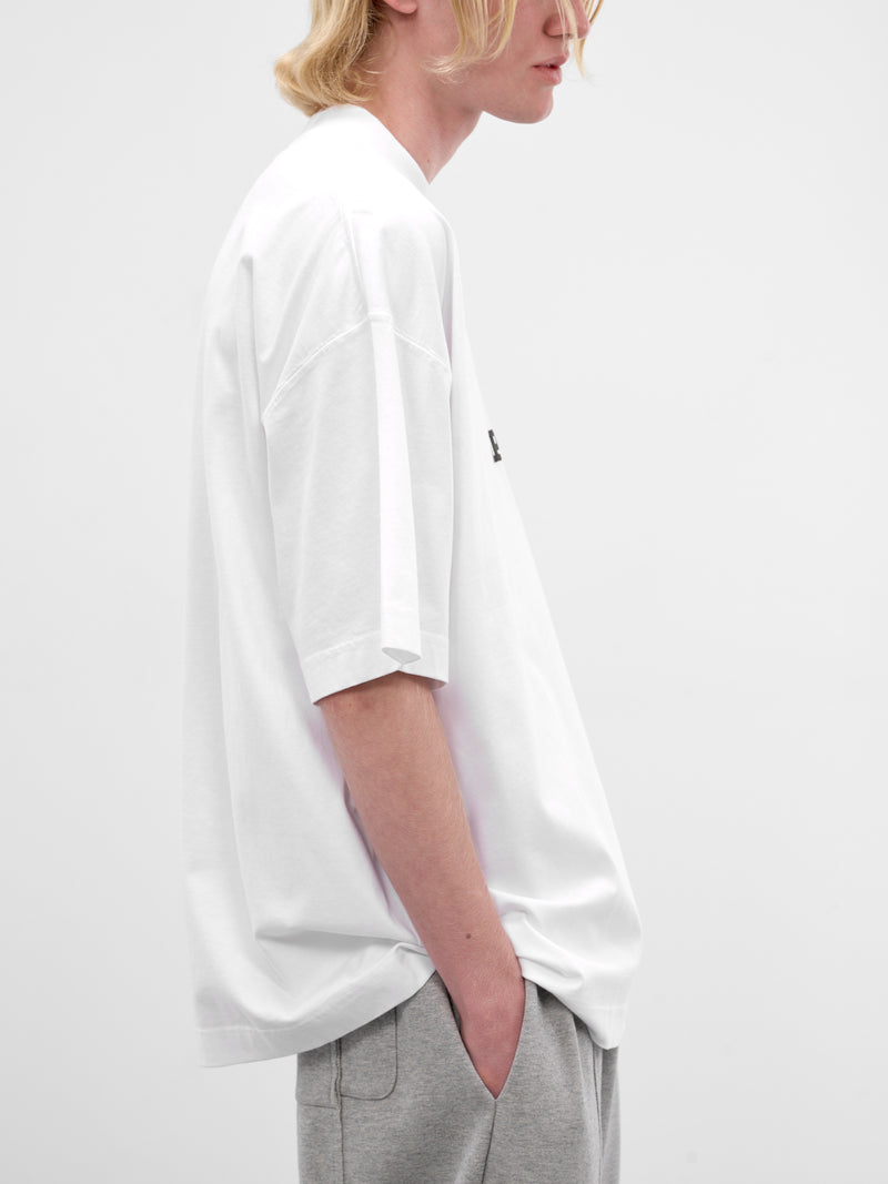 White Japan Tourist Cotton Tee (ME76TR260W-WHITE)