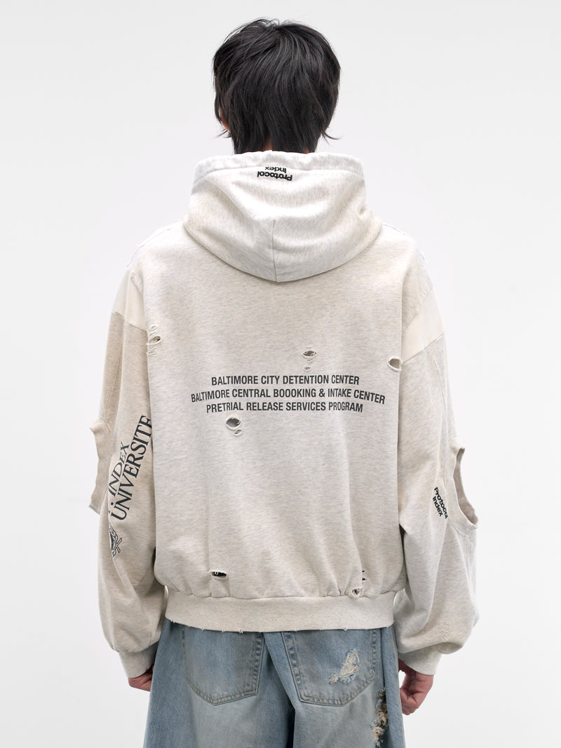 PROTOCOL INDEX Zip Hoodie | H.Lorenzo - back