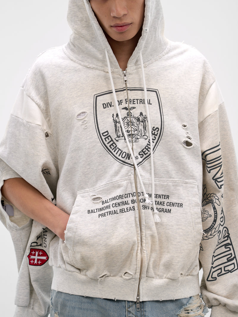 PROTOCOL INDEX Zip Hoodie | H.Lorenzo - detail 1