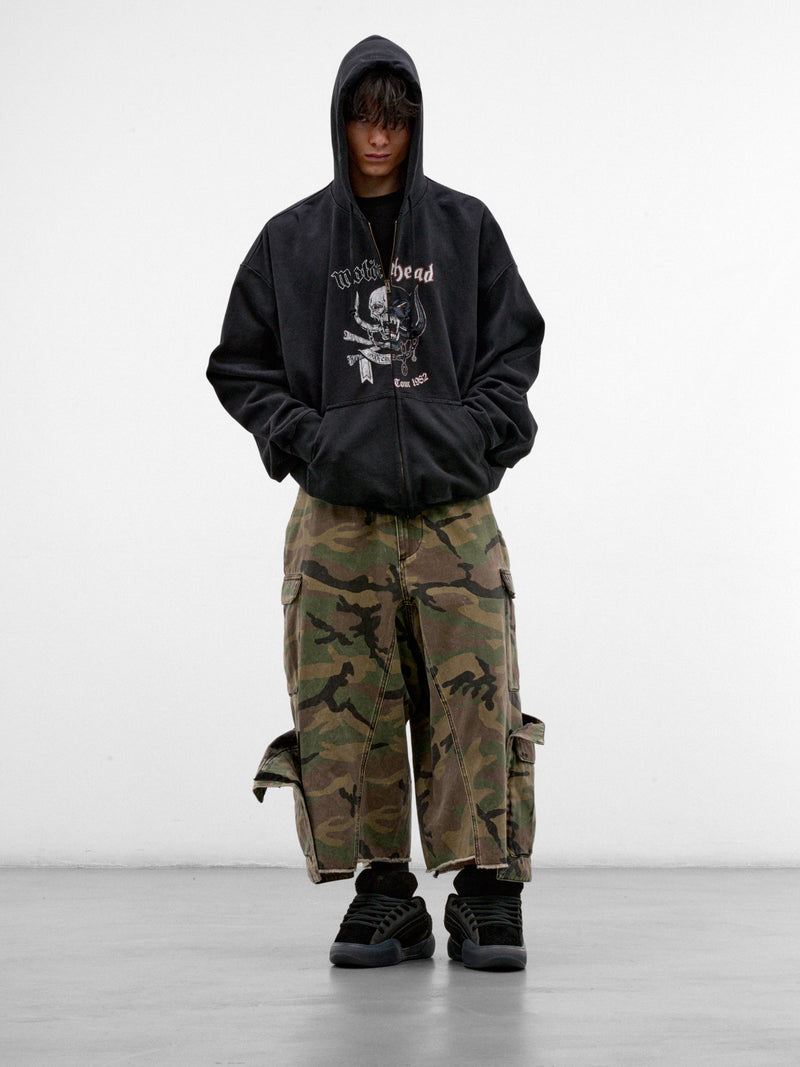 Green Camo Cotton Cargo Pants (MH27CS091CG-GREEN-CAMO)