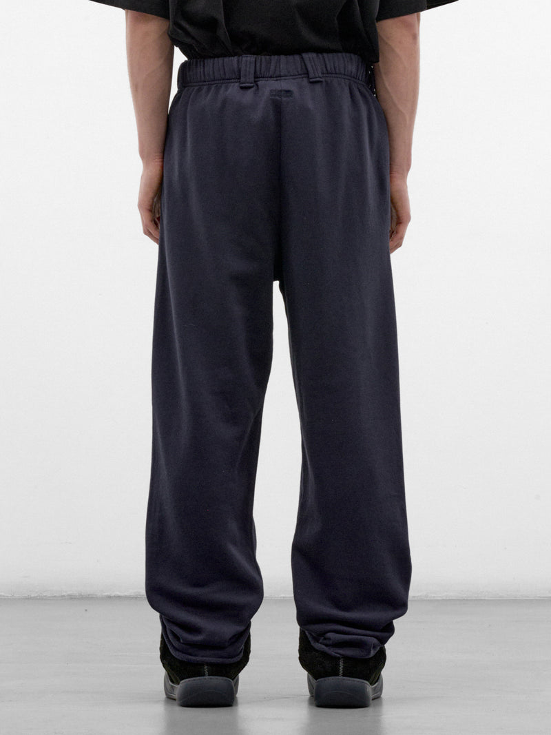 Navy Wide Leg Sweatpants (MH27SP185N-NAVY)