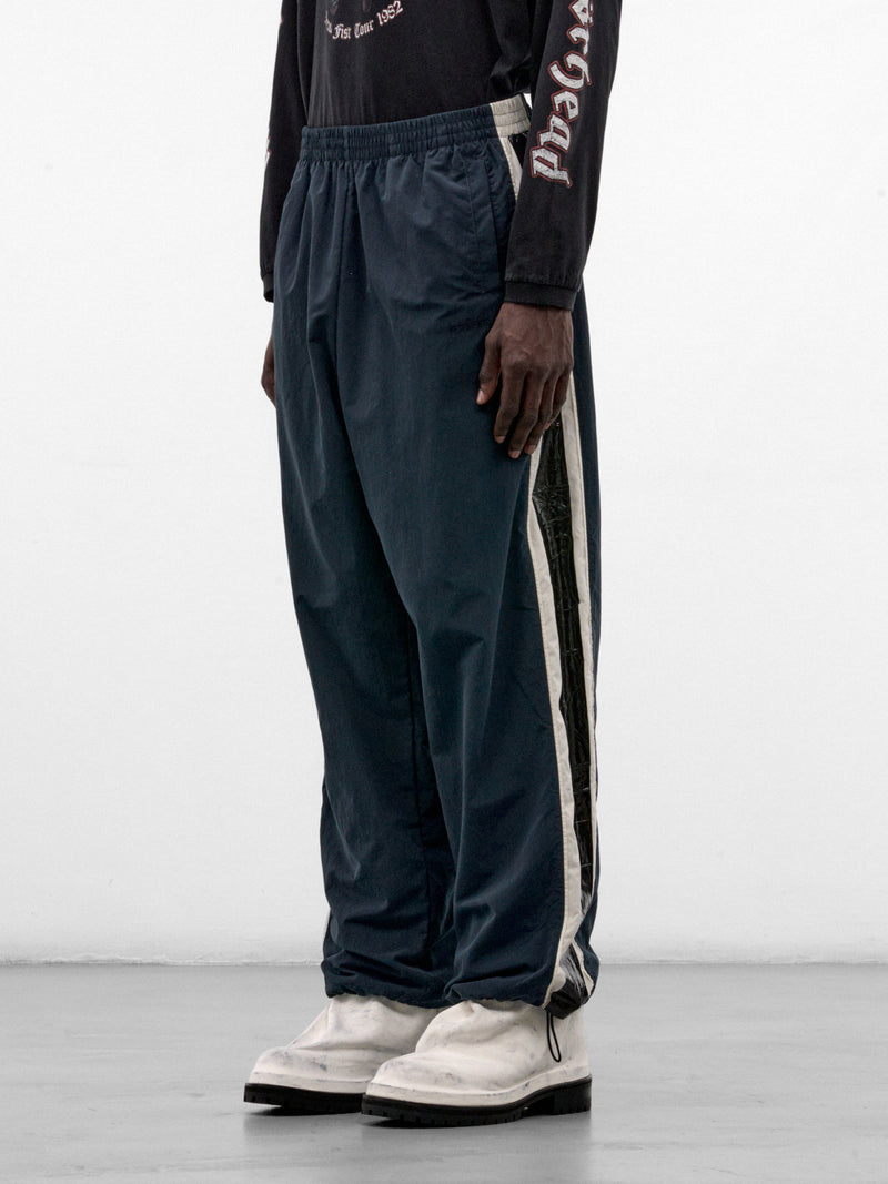 Navy Nylon Tape Tracksuit Pants (MH27TP106N-NAVY)