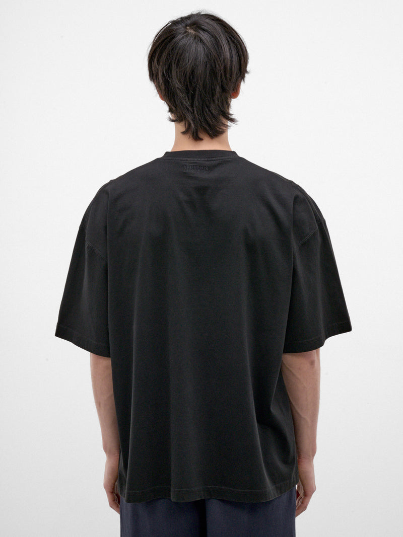 Black Cotton Logo Tee (MH27TR143B-VINTAGE-BLACK)