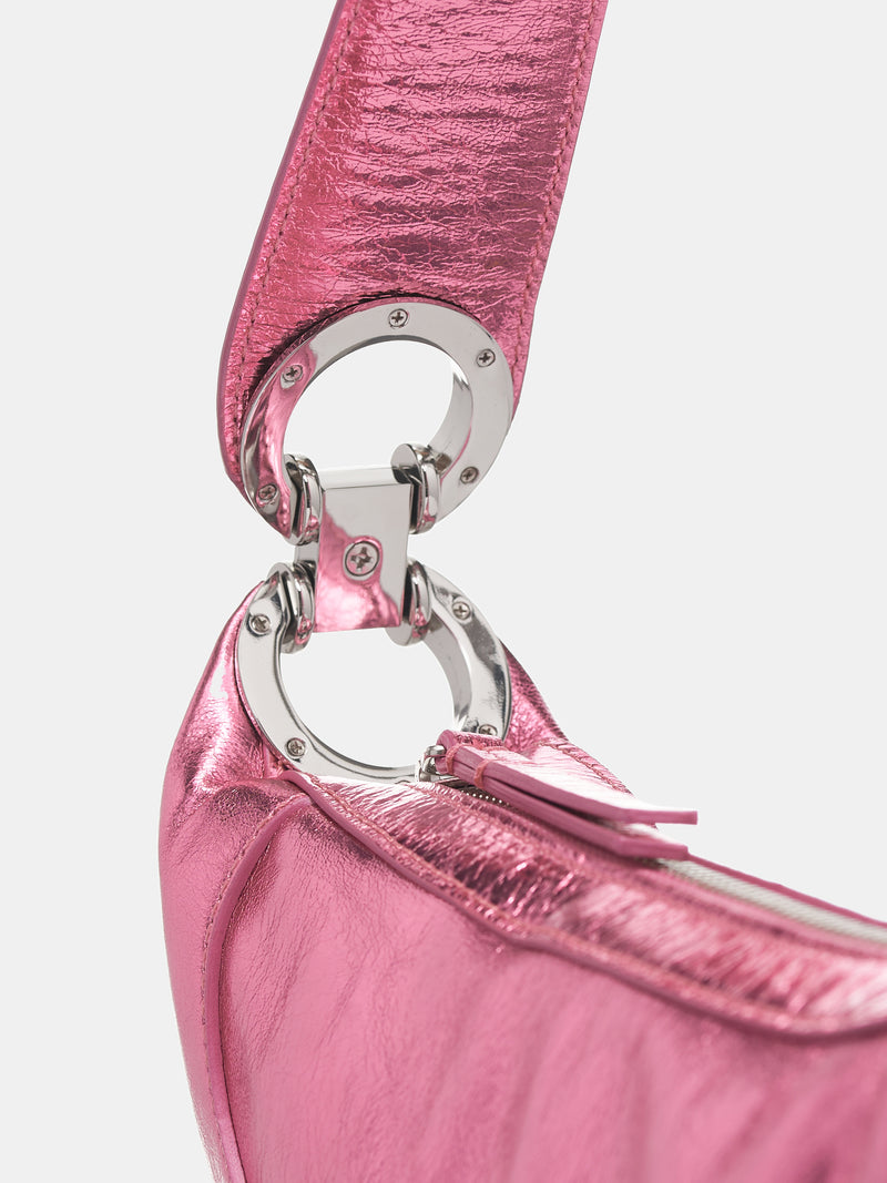 Mini Amira Metallic Bag (MINI-AMIRA-METALLIC-LIPSTICK)