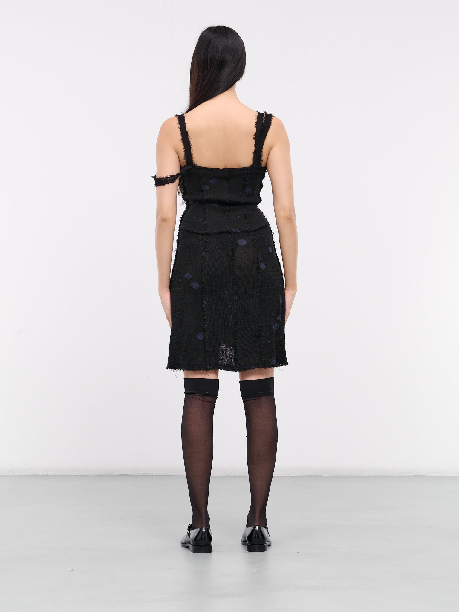 Strappy Mini Dress (MINI-STRAPPY-DRESS-NAVY-BLACK)