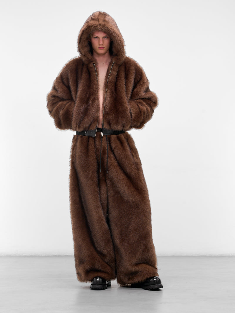 Yeti Outlaw Fur Baggy Trousers (MP061F-FF-RACOON)