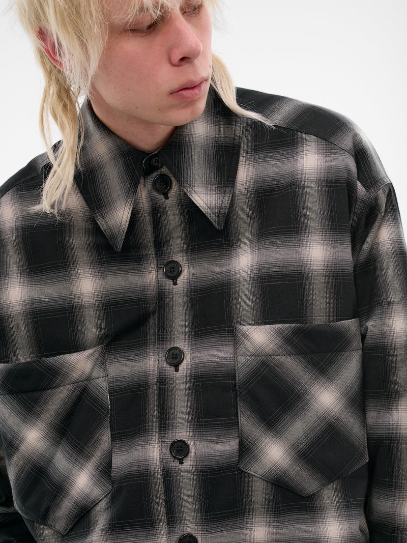 Ombre Check Fat Boy Flannel (MJ078W-OCC-907-OMBRE-CHECK)