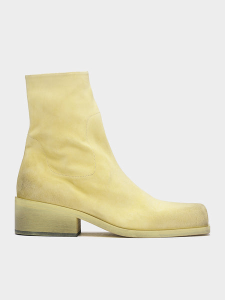YELLO MERCURIO SHORT BOOTS MARSELL | H.Lorenzo|Cassello Zip Ankle 