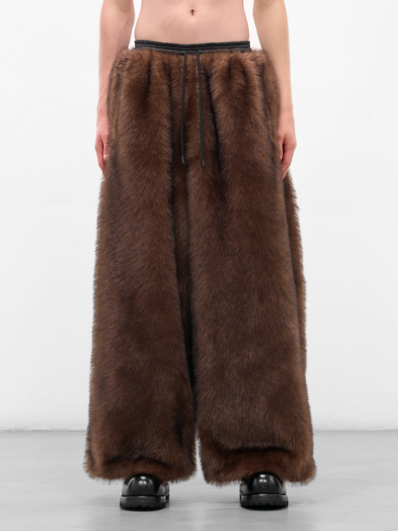 Yeti Outlaw Fur Baggy Trousers (MP061F-FF-RACOON)