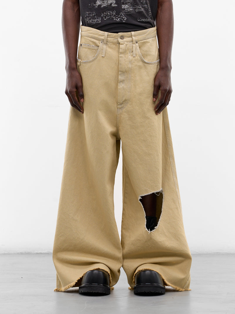 Whitewashed Distressed Dumpster Denim Jeans (MP093D-WD-102-WHITEWASHED)