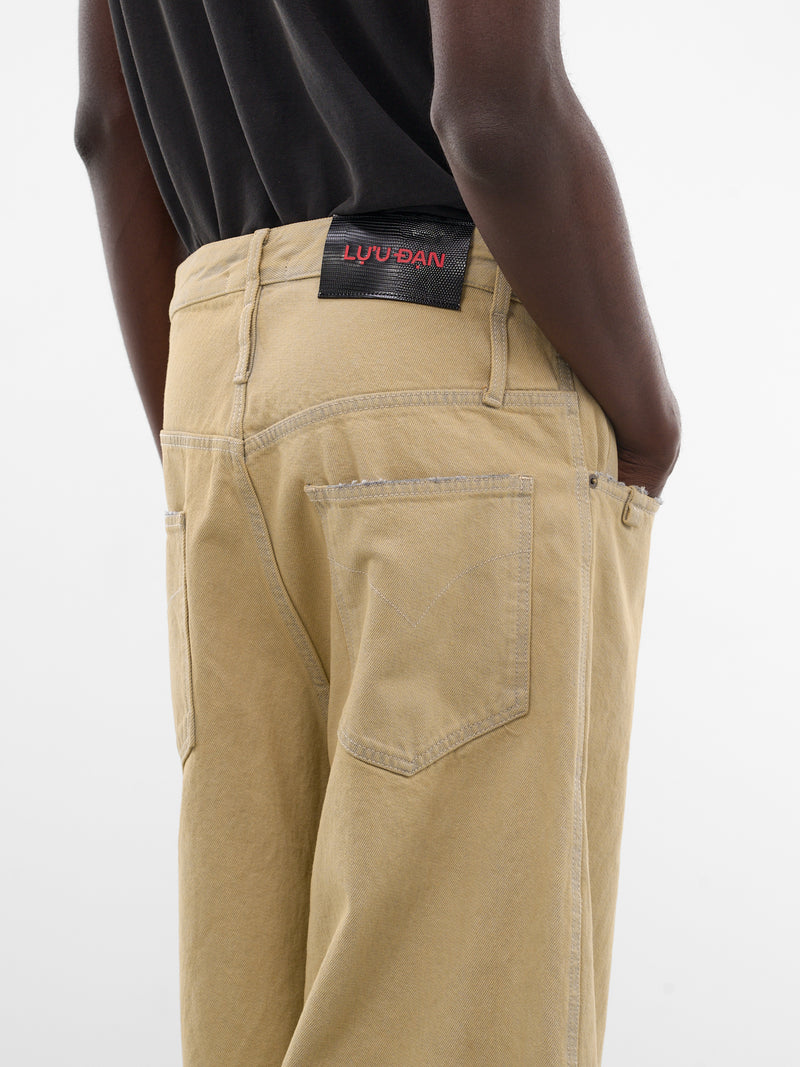 Whitewashed Distressed Dumpster Denim Jeans (MP093D-WD-102-WHITEWASHED)