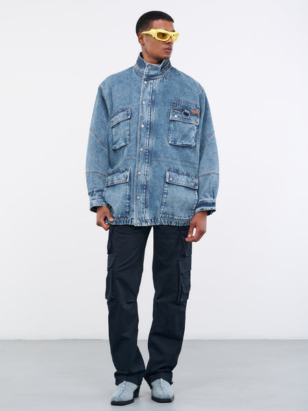 新品未使用 MAISON MARBLE Tulle Denim Jacket 再販】Tulle Denim Jacket – MAISON MARBLE