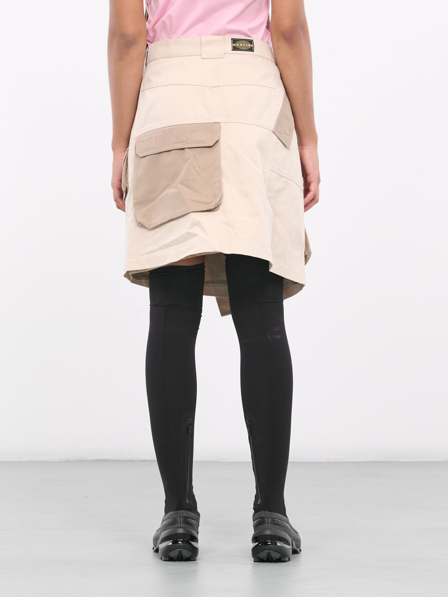Wrap Cargo Skirt (MR821W-BEIGE)