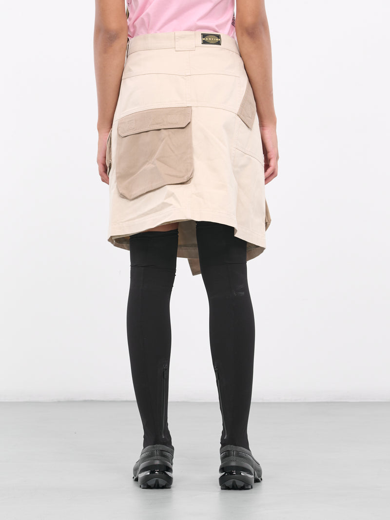 Wrap Cargo Skirt (MR821W-BEIGE)